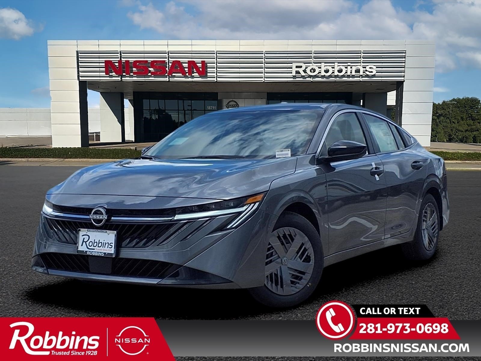 2026 Nissan Sentra S Gray at Robbins Nissan