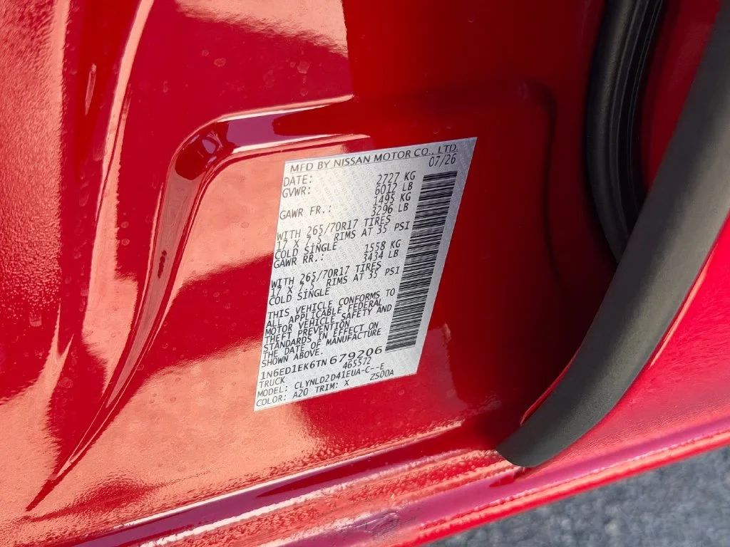 New 2026 Red Nissan PRO-4X image 14