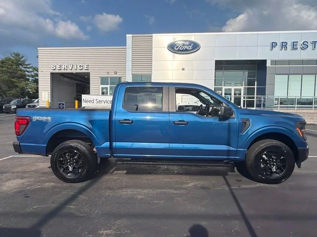 Certified Used 2024 Blue Metallic Ford STX image 11