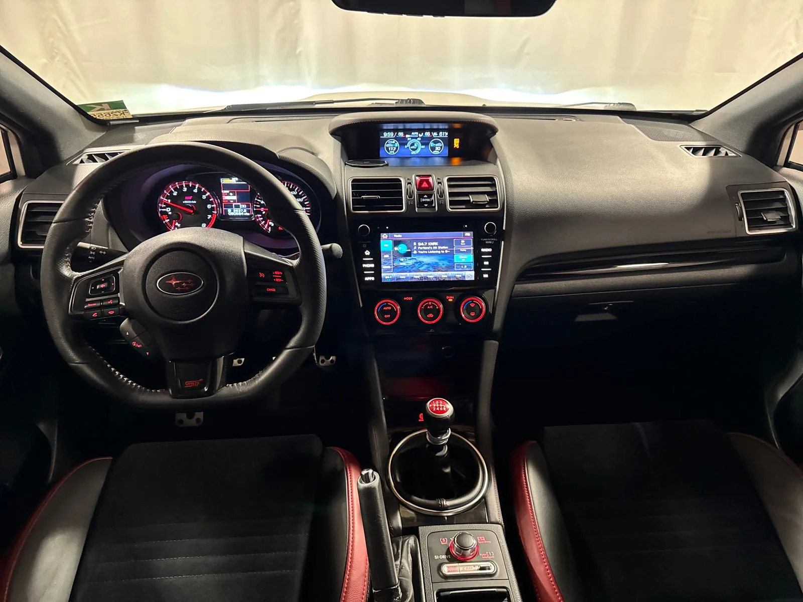 Used 2019 Crystal White Pearl Subaru STi image 4