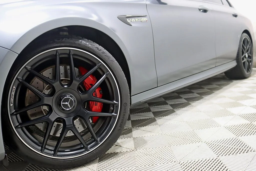 Used 2018 Gray Mercedes-Benz E 63 S AMG® image 4