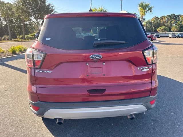 Used 2017 Red Ford Titanium image 5