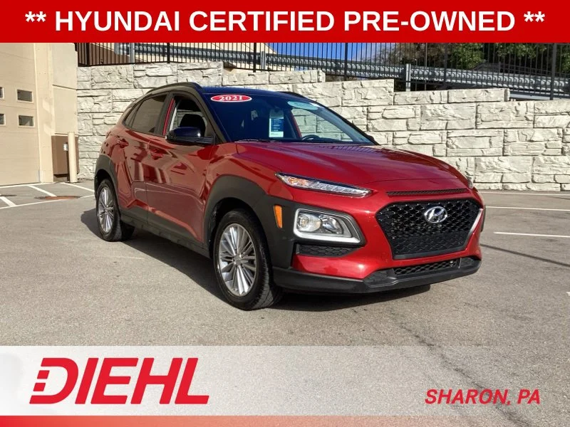Used 2021 Pulse Red Hyundai SEL image 1
