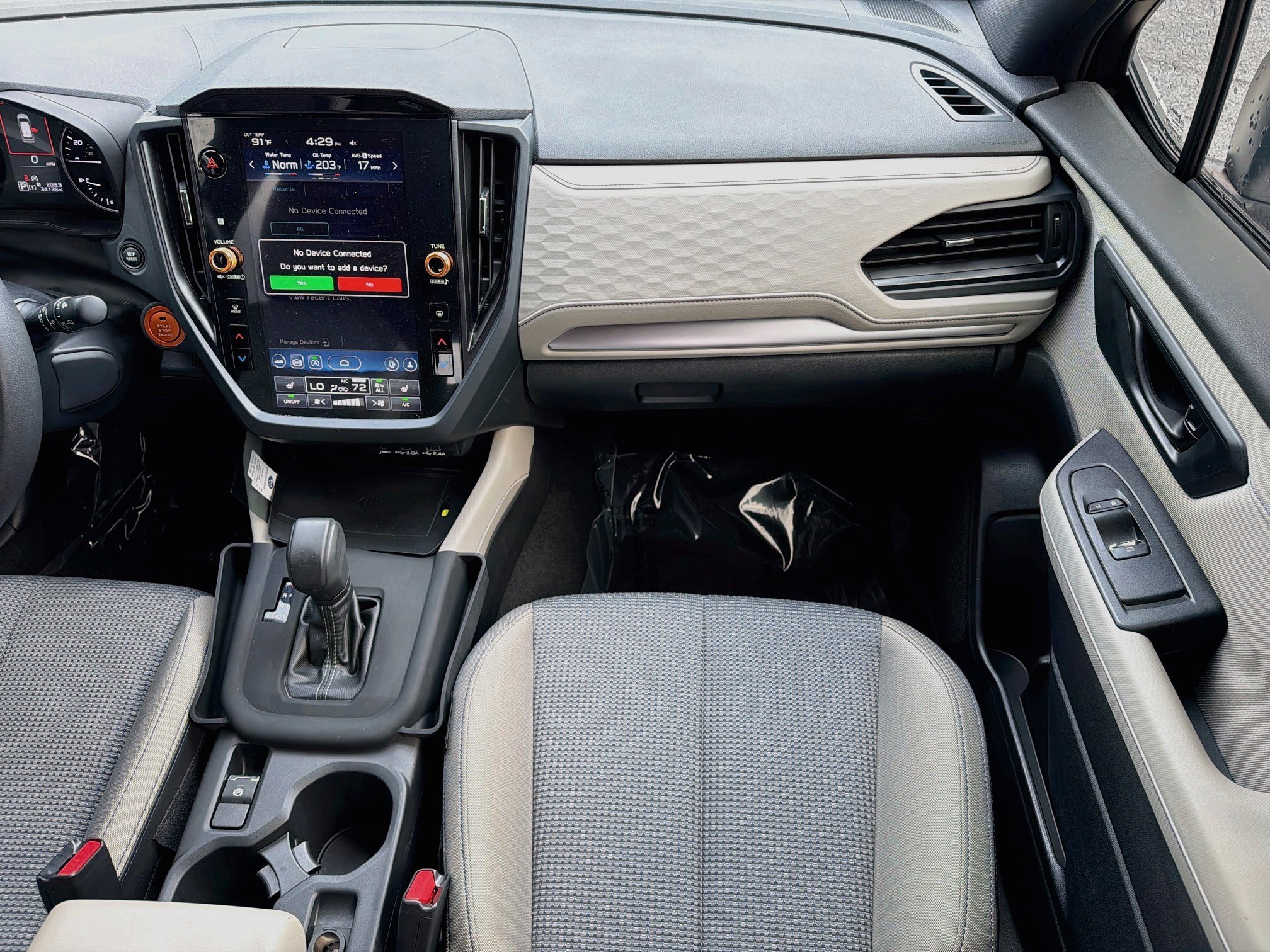 Used 2025 Crystal White Pearl Subaru Premium image 18