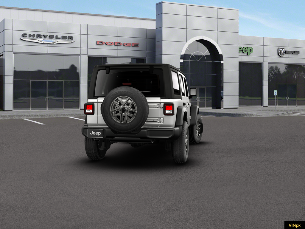 New 2026 Bright White Clear-Coat Exterior Paint Jeep Sport image 12