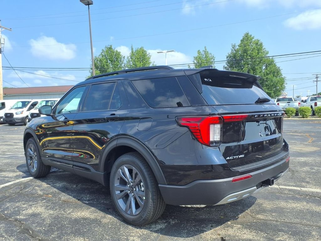 New 2026 Agate Black Metallic Ford Active image 2