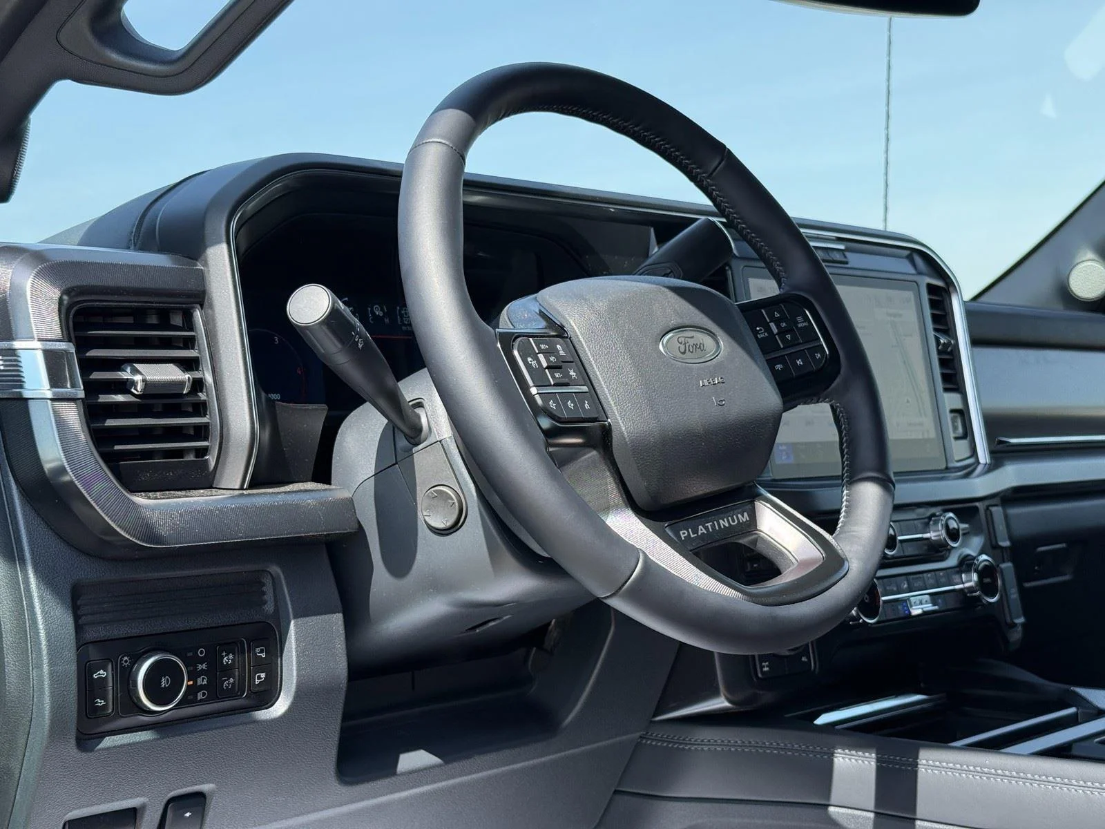 New 2026 Glacier Gray Metallic Tri-Coat Ford F-250® Platinum® image 12