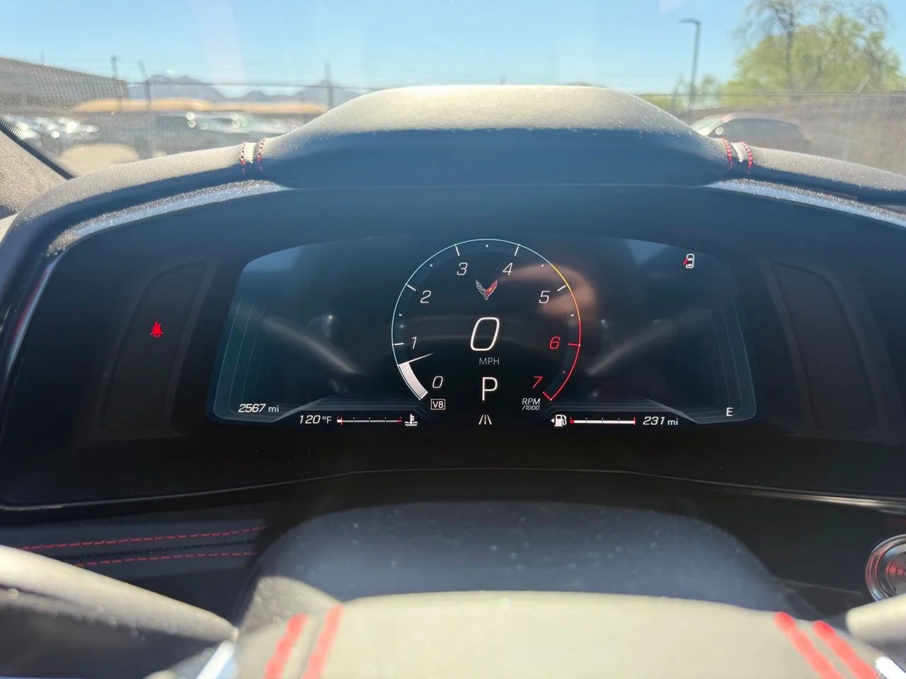 Used 2025 Torch Red Chevrolet Stingray image 13