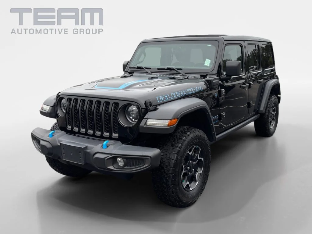 Used 2023 Black Jeep Rubicon 4xe image 3