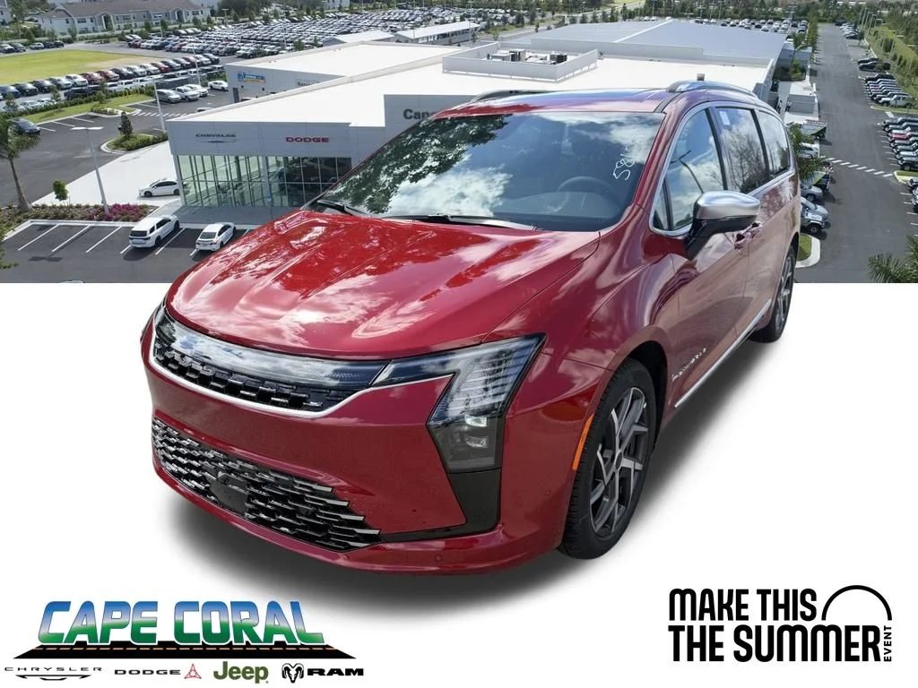 New 2027 Red Hot Pearl-Coat Exterior Paint Chrysler Pinnacle image 1