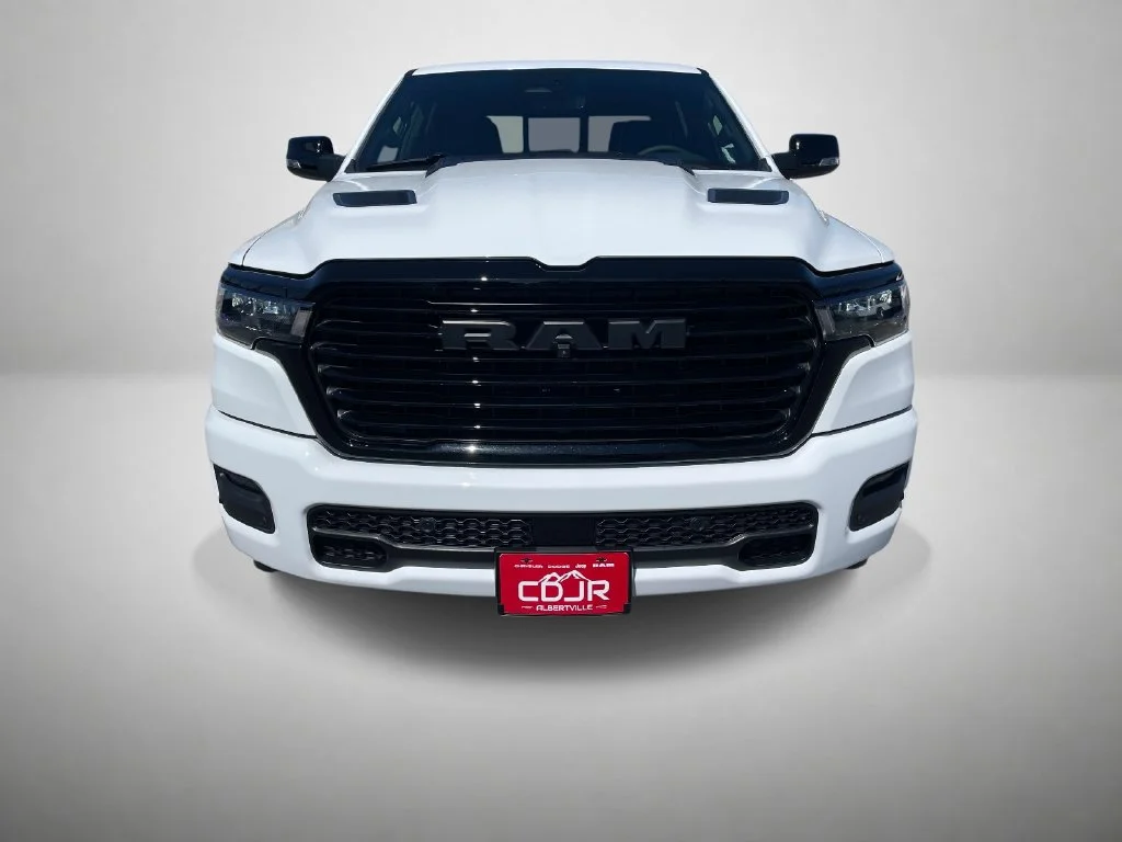 New 2027 Bright White Clear-Coat Exterior Paint RAM Laramie image 8