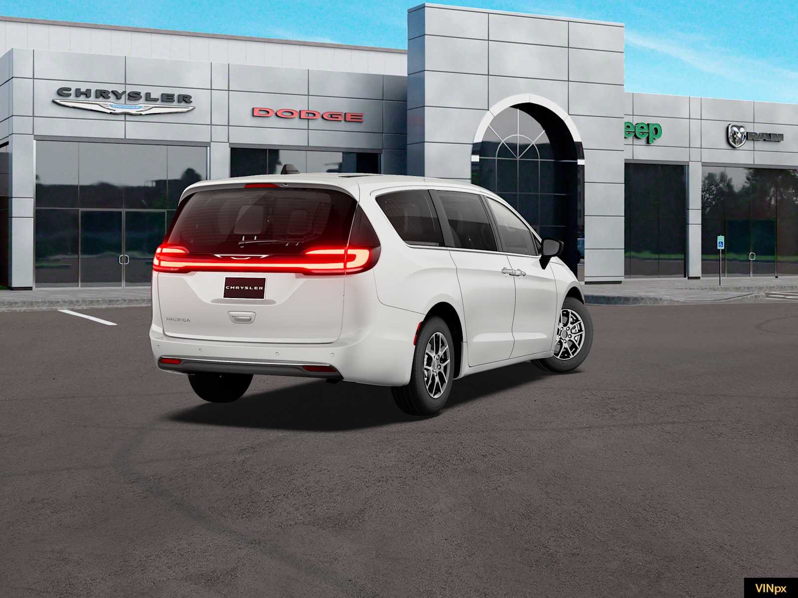 New 2027 Bright White Clear-Coat Exterior Paint Chrysler Select image 7