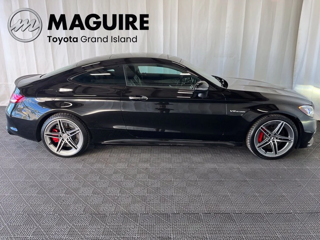 Used 2020 Obsidian Black Metallic Mercedes-Benz C 63 S AMG® image 2