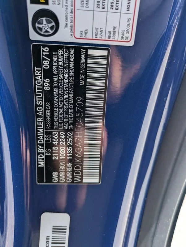 Used 2017 Blue Mercedes-Benz SL 450 image 34