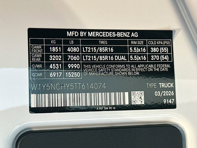 New 2026 Arctic White Mercedes-Benz Cargo 170 WB image 56