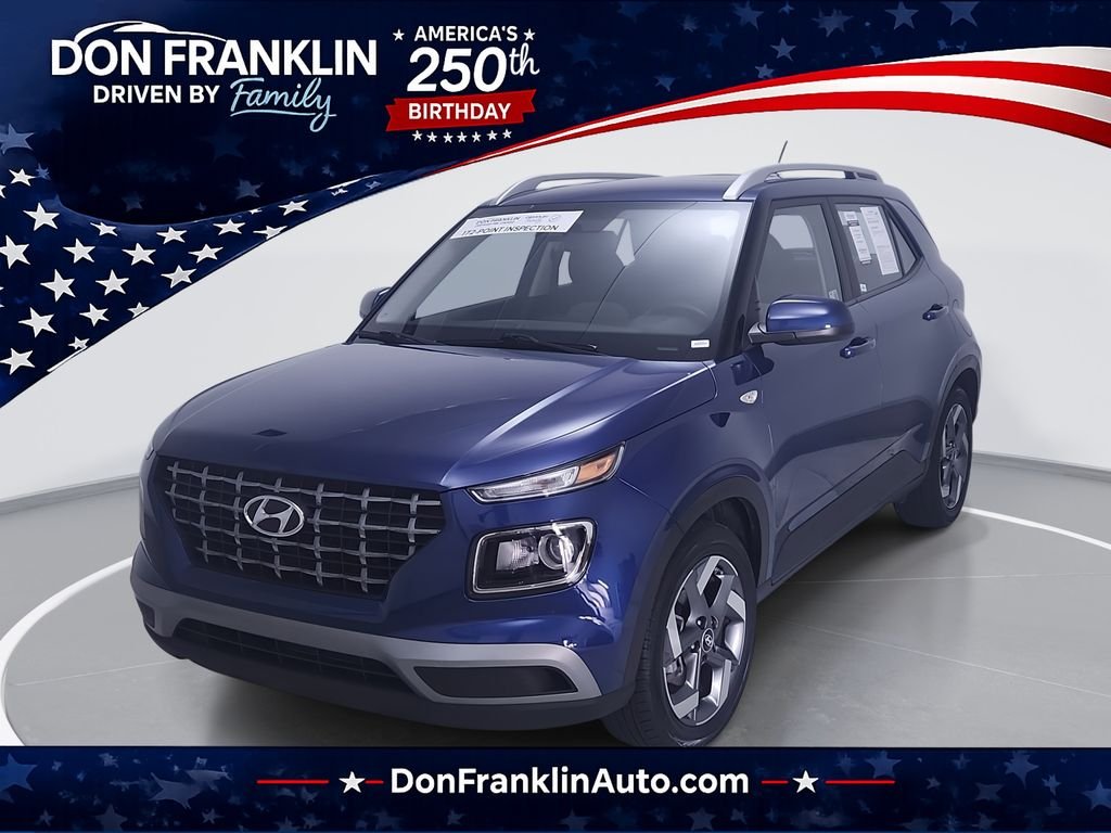 Used 2025 Blue Hyundai SEL image 1