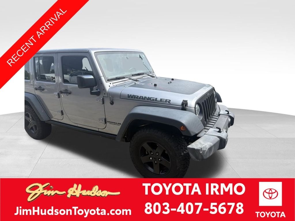 Used 2017 Silver Jeep Unlimited Sport image 1