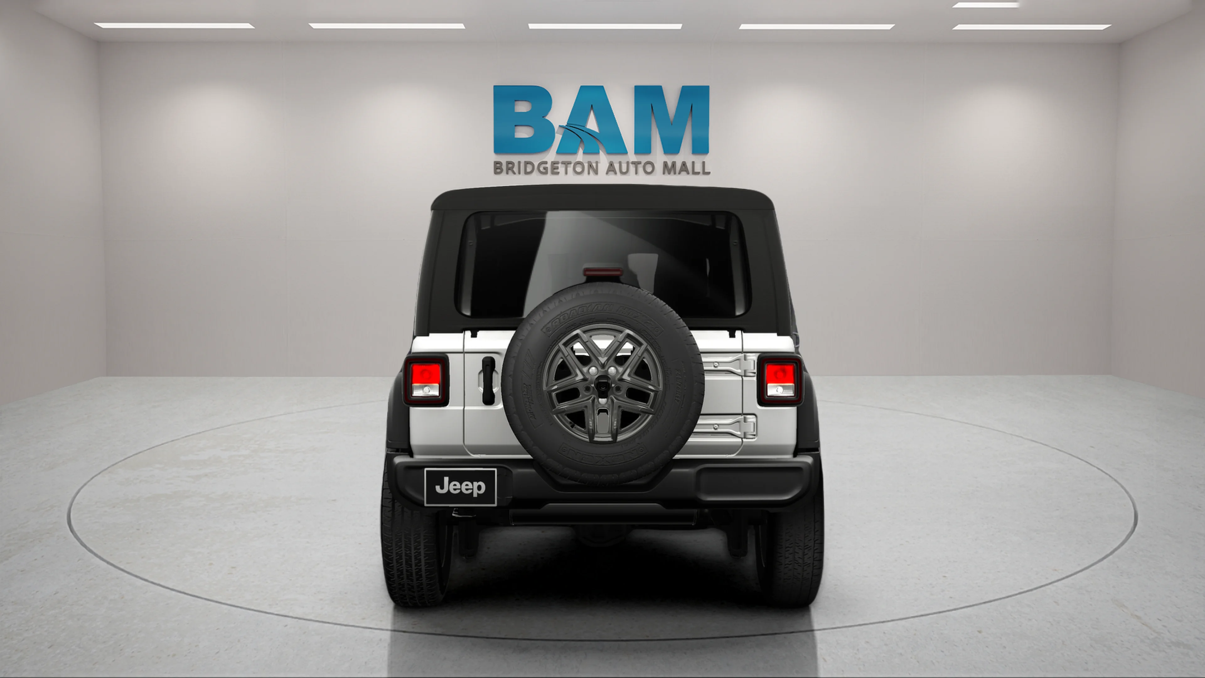 New 2026 Bright White Clear-Coat Exterior Paint Jeep Sport S image 8
