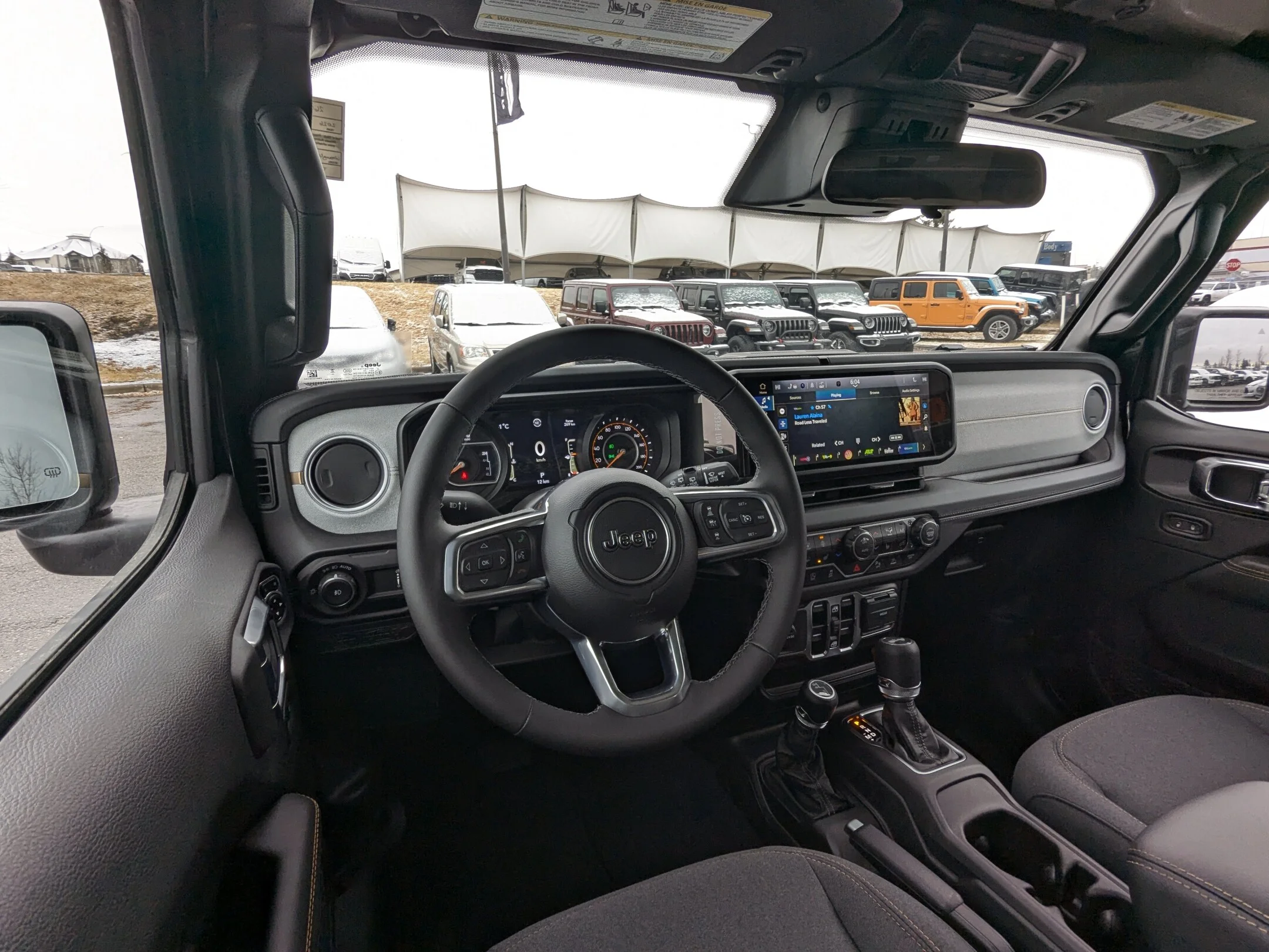 New 2026 Black Jeep Sahara - - Body-Color Hard Top - Safety Grp - Side Steps - Remote Start & More! image 22
