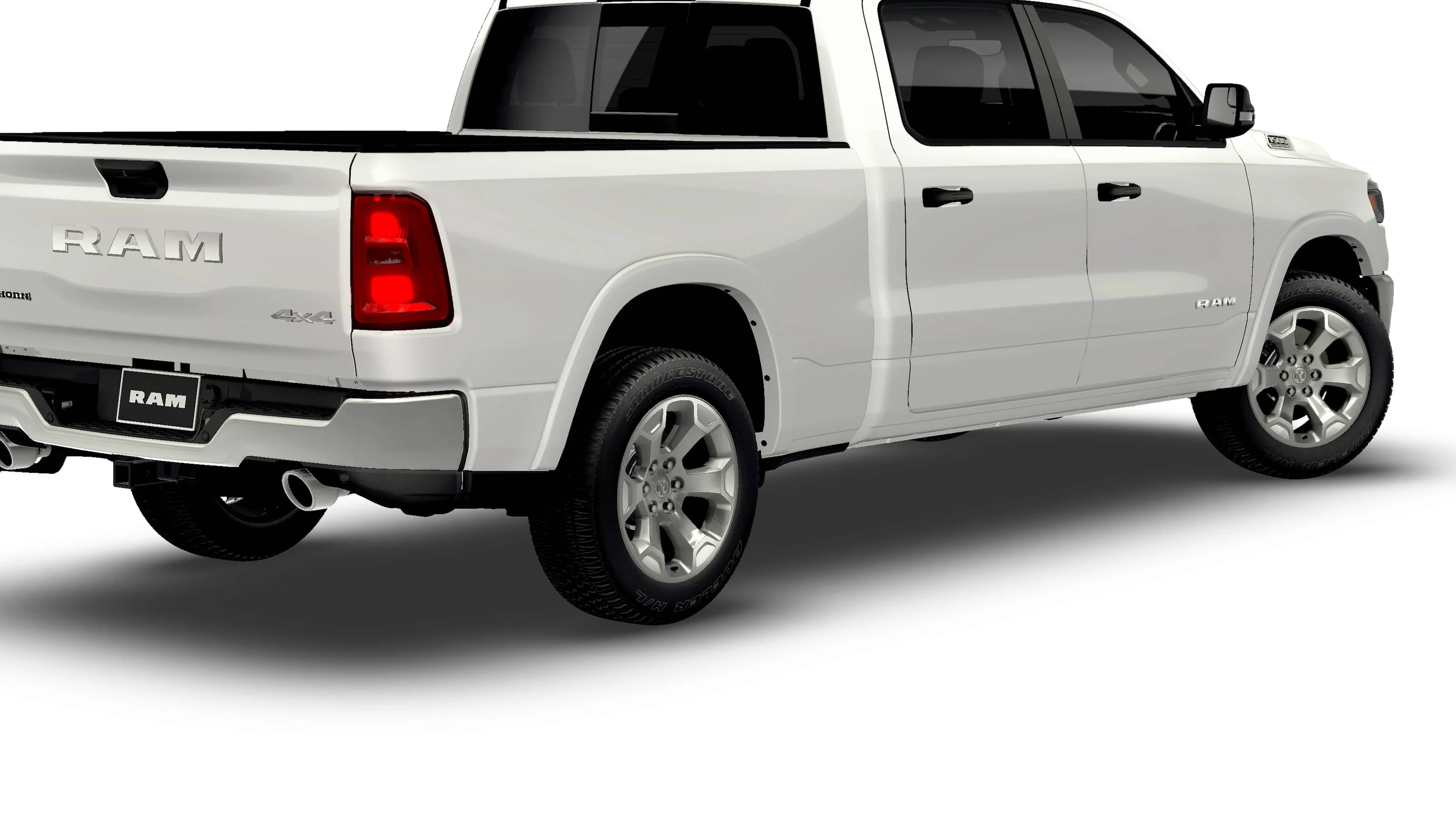 New 2026 Bright White Clear-Coat Exterior Paint RAM BIG HORN image 14