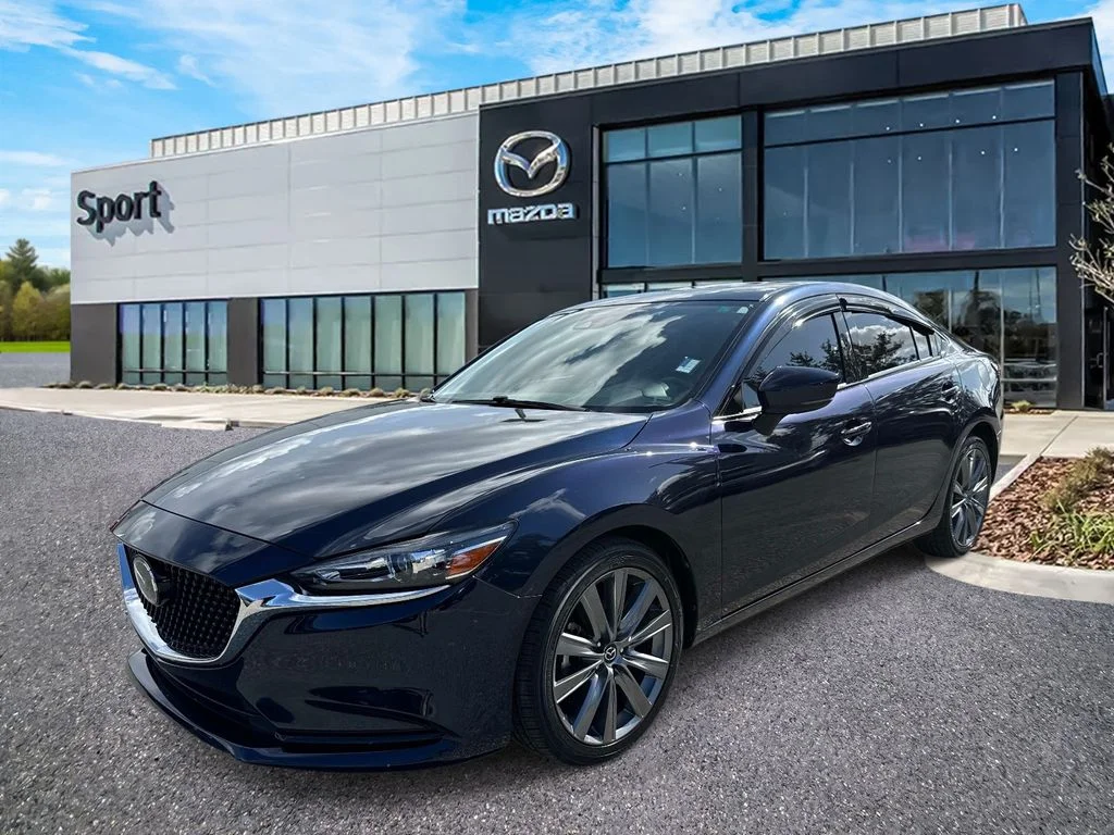 Used 2021 Blue Mazda Touring image 7