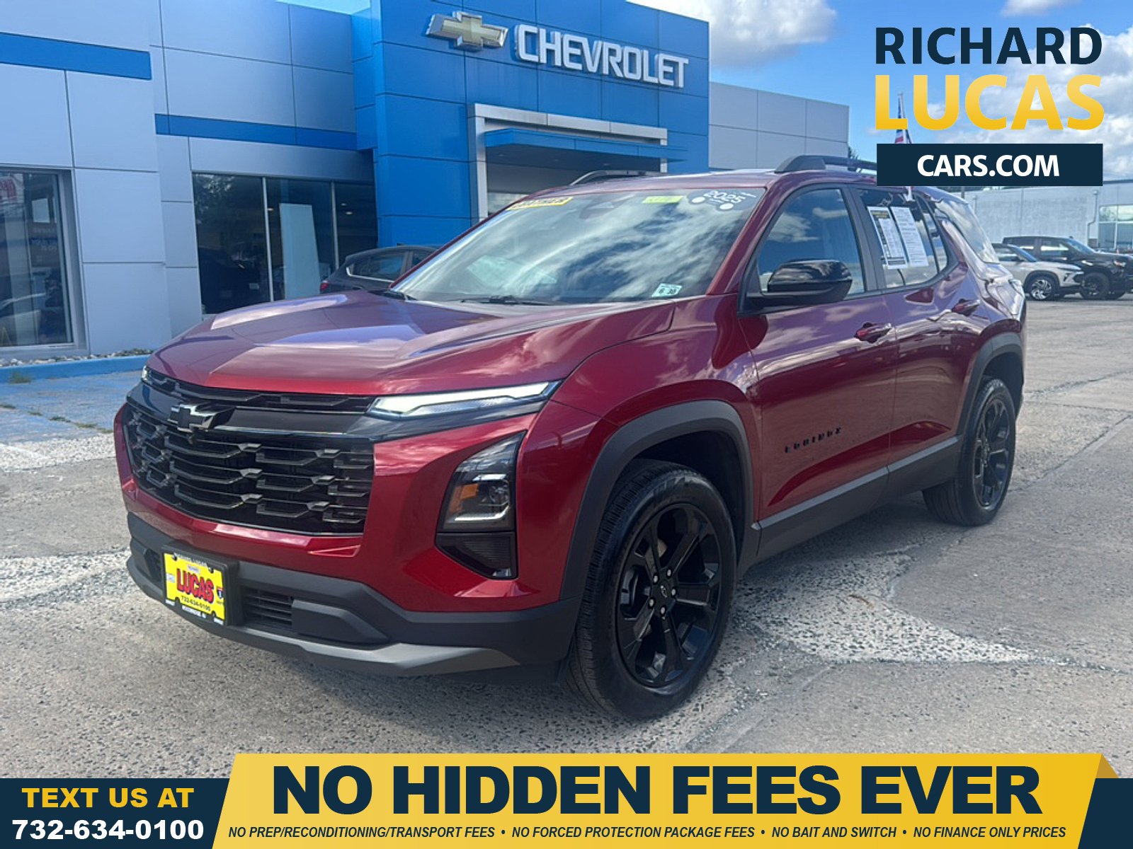 Radiant Red Tintcoat 2025 Chevrolet Equinox SUV / Crossover Four-Wheel Drive