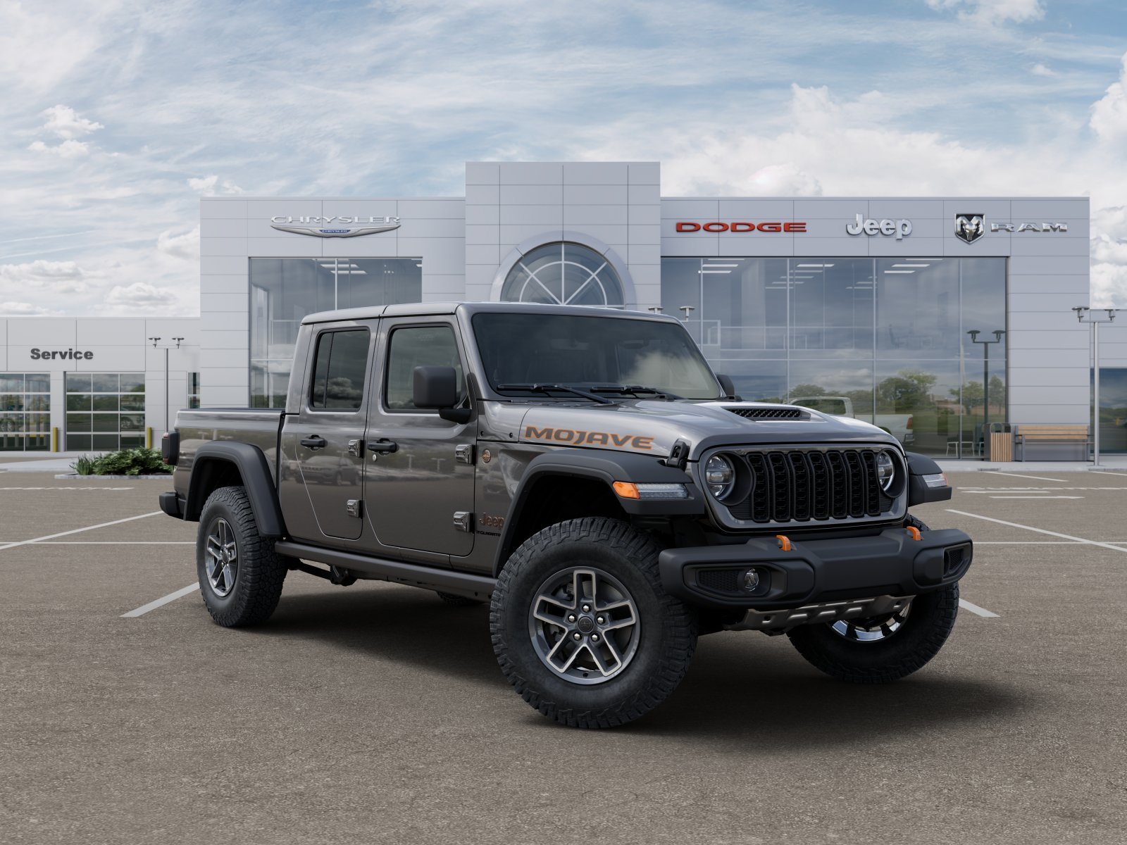 New 2025 Granite Crystal Metallic Clear-Coat Exterior Paint Jeep Mojave image 13