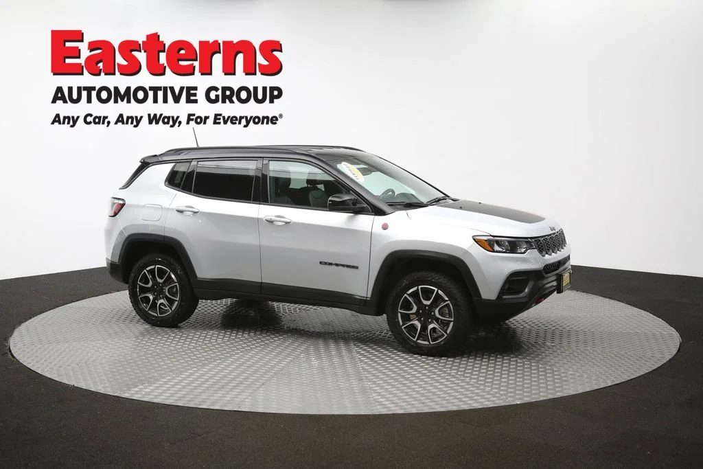 Used 2024 Silver Jeep Trailhawk image 45