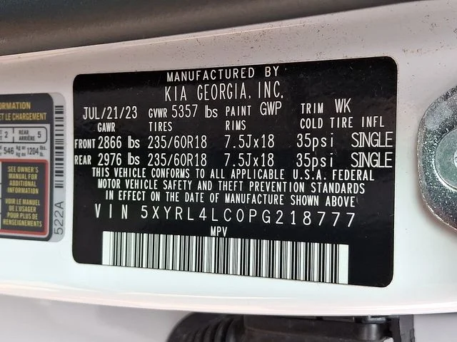 Certified Used 2023 White Kia S image 28