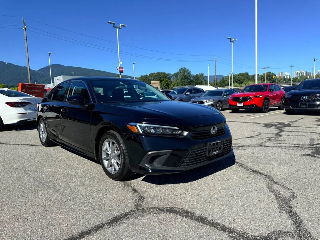 Used 2022 Crystal Black Pearl Honda Sedan EX CVT Certified Pre-Owned   Clean Title   L image 7