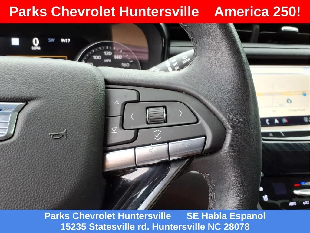 Used 2024 Argent Silver Metallic Cadillac Premium Luxury image 13