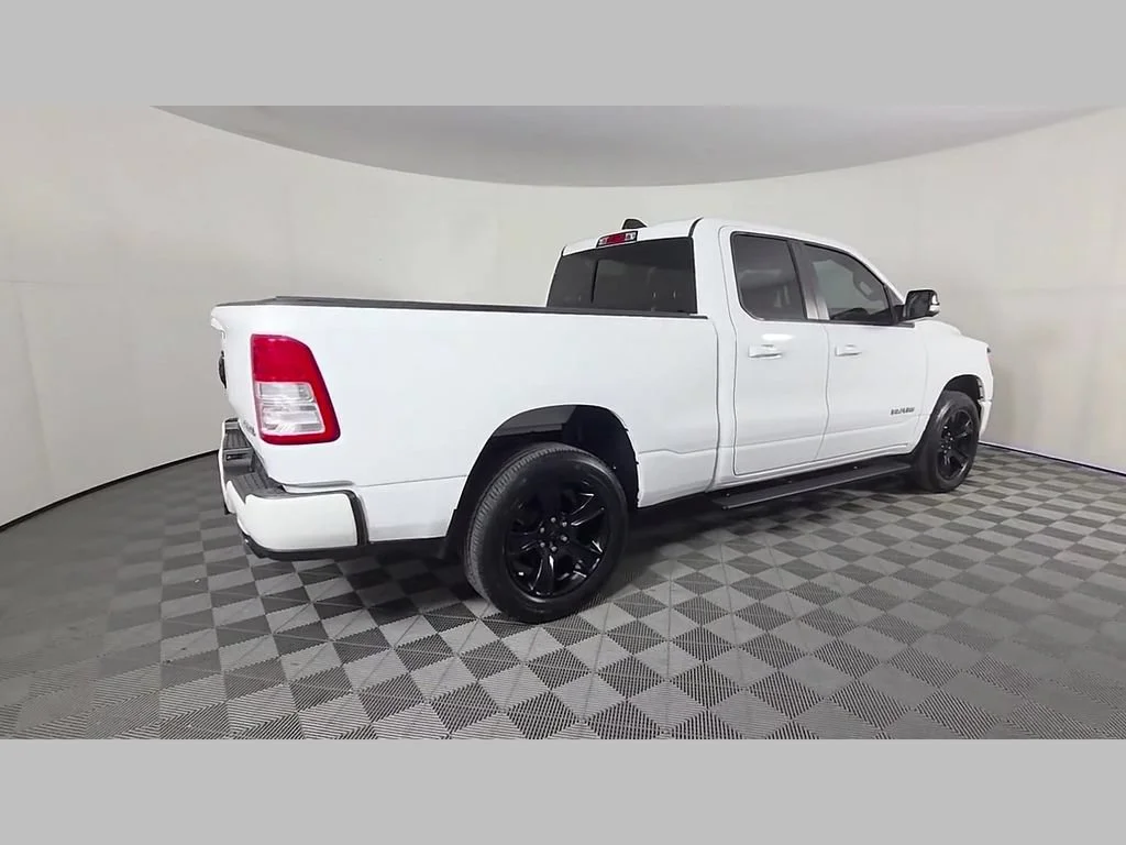 Used 2021 Bright White Clearcoat Ram Big Horn image 39