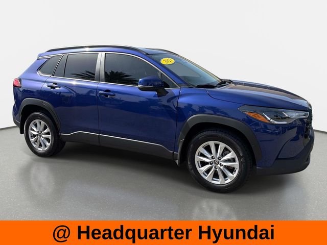 Used 2023 Blue Toyota LE image 1