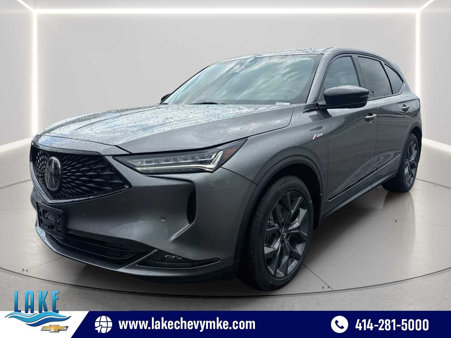 Used 2023 Gray Acura w/A-Spec Package image 3