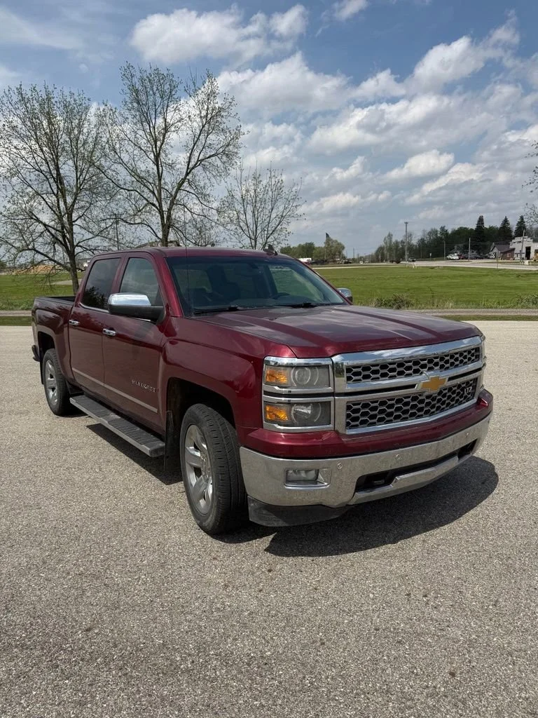 Used 2015 Chevrolet Silverado 1500 LTZ with VIN 3GCUKSECXFG328251 for sale in Marlette, MI