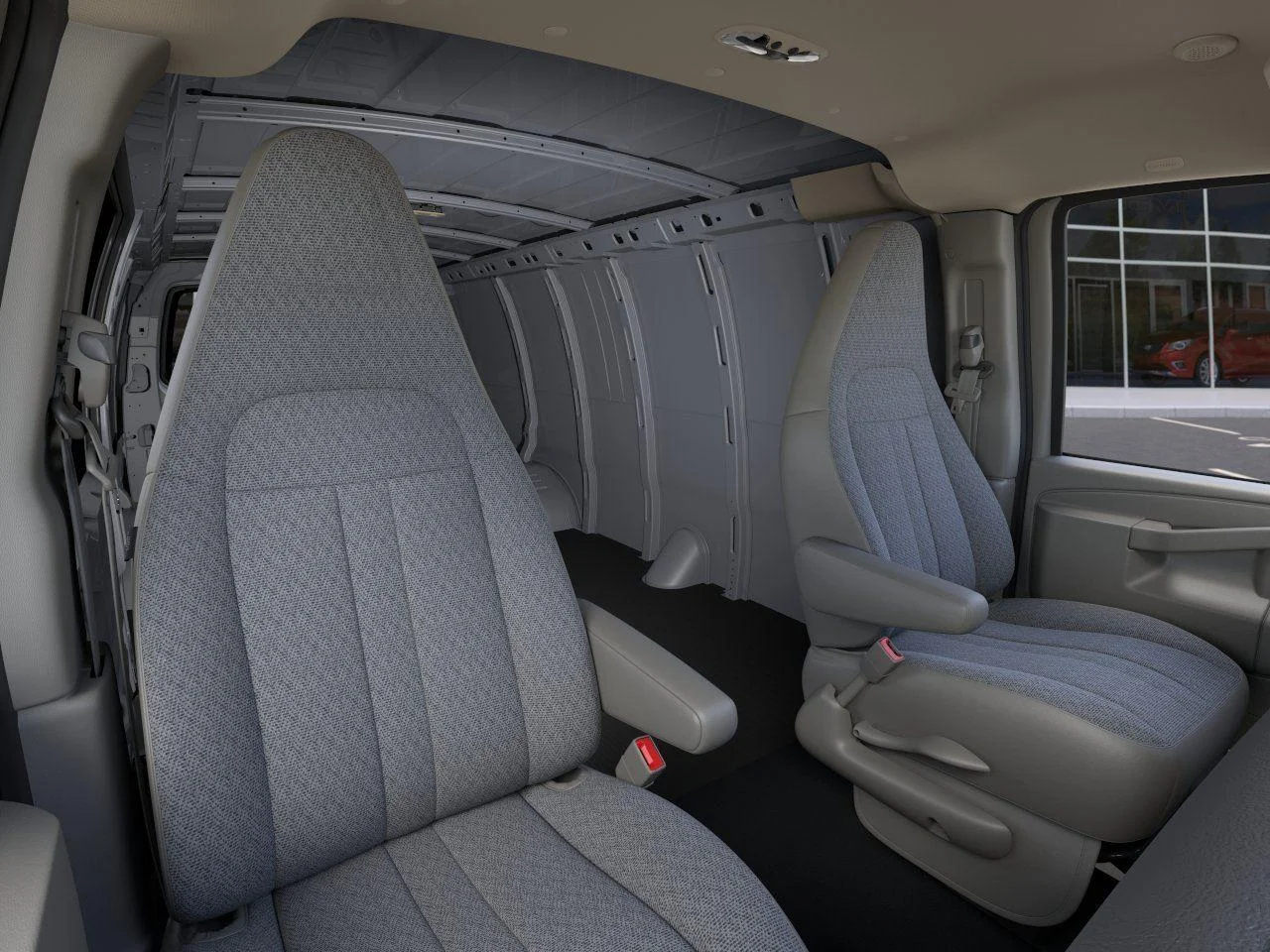 New 2026 Summit White GMC Work Van image 16