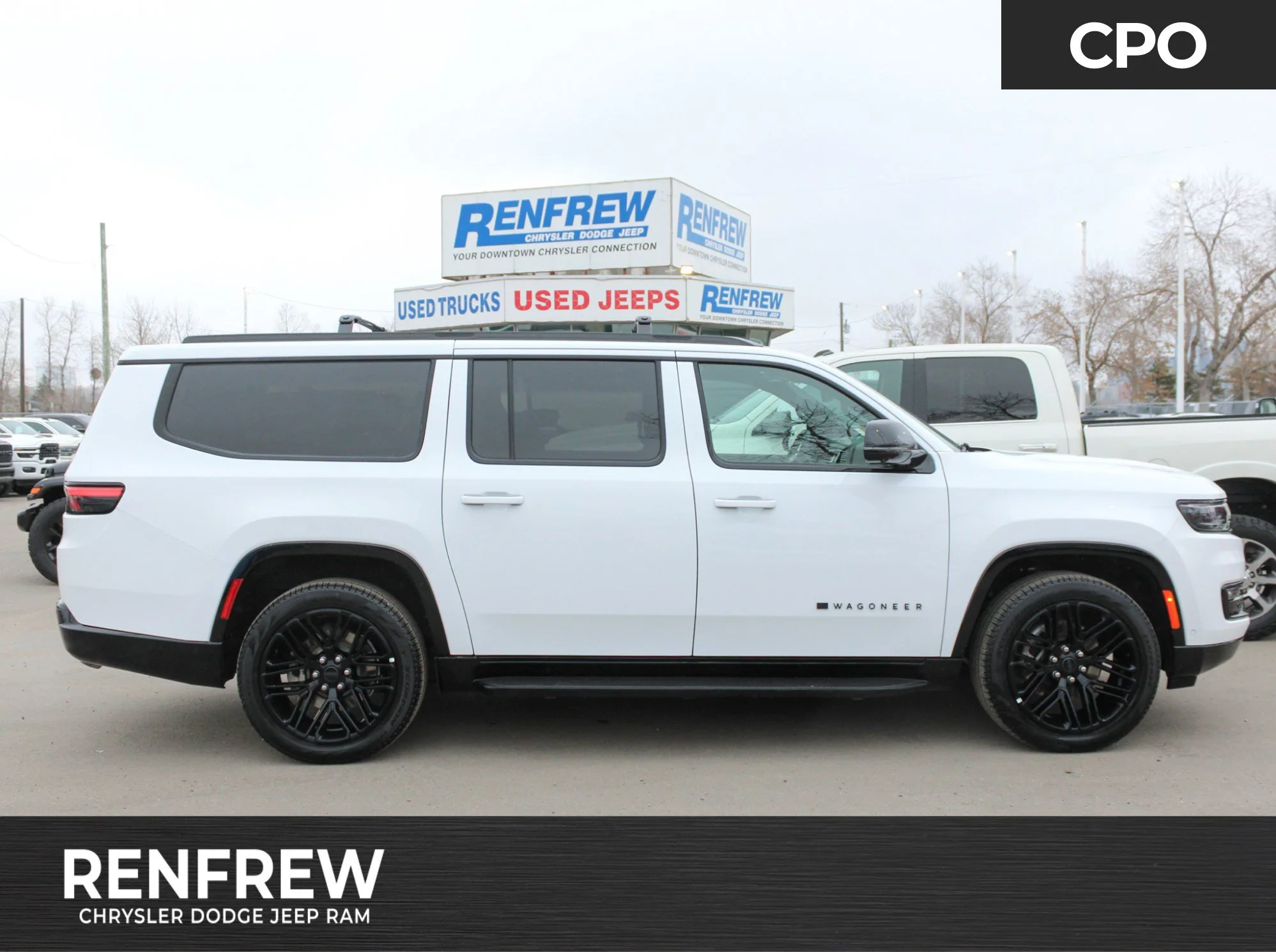 Used 2025 White Jeep Series II Carbide * HD Trailer?Tow | Three Panel Sunroof | 8 Seats | Heated Seats | Apple CarPlay image 1