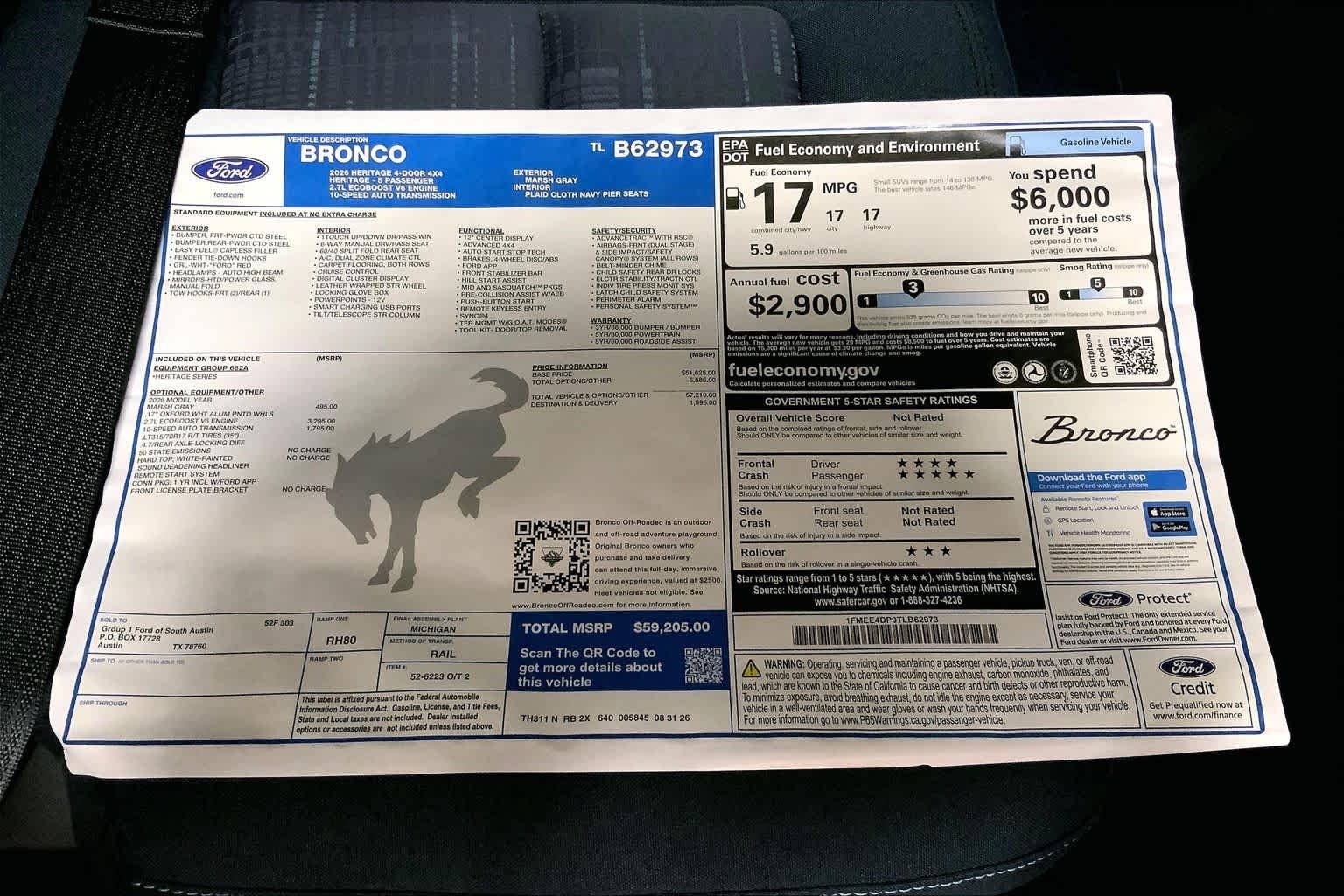New 2026 Marsh Gray Ford Heritage Edition image 21