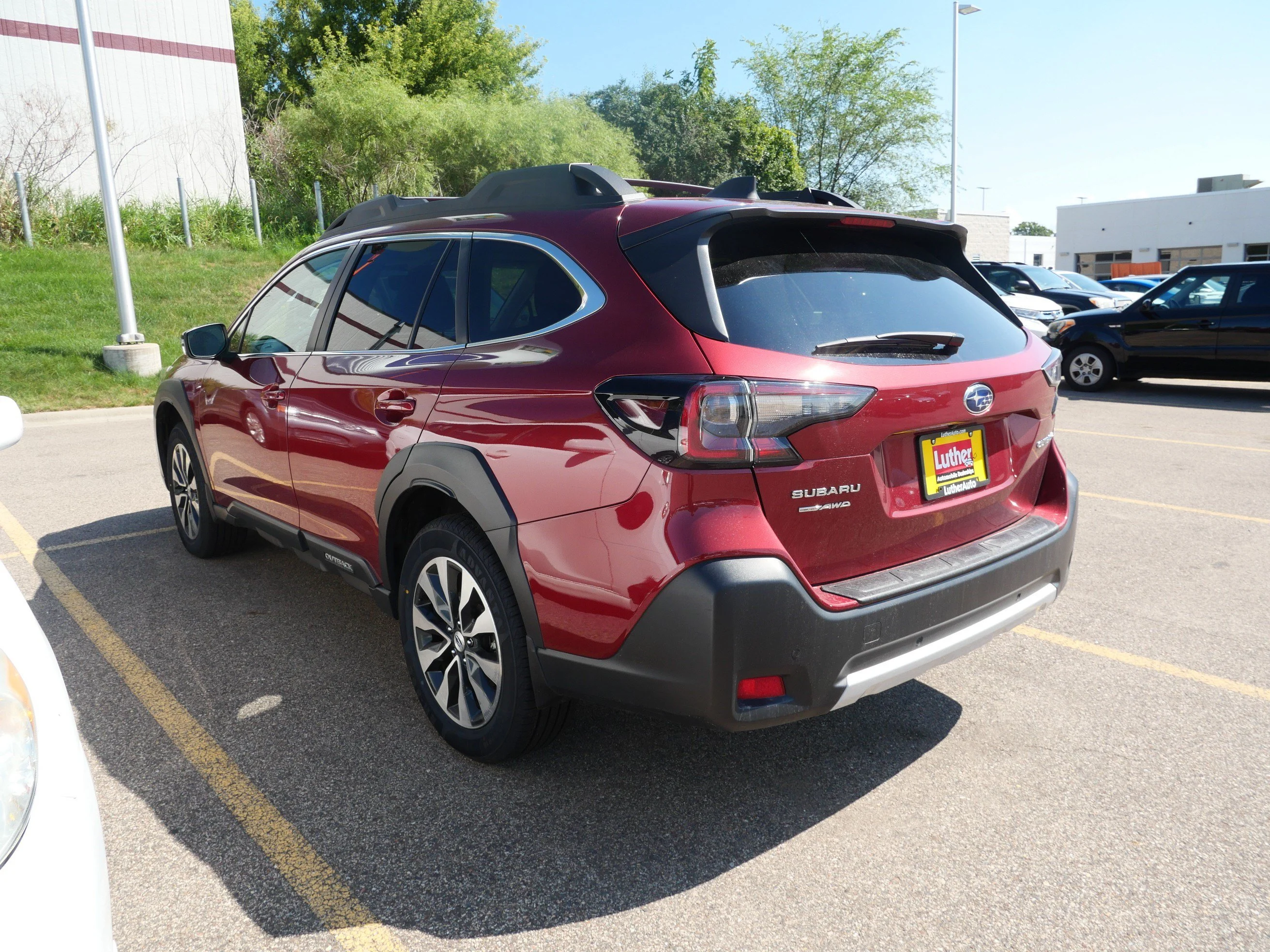 Used 2024 Crimson Red Pearl Subaru Limited image 5