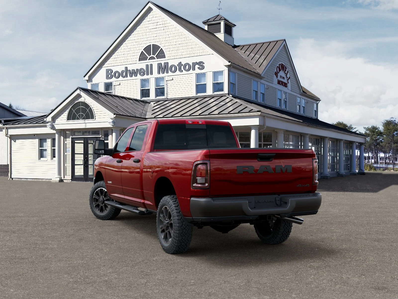 New 2026 Molten Red Pearlcoat RAM Warlock Crew Cab 4x4 6