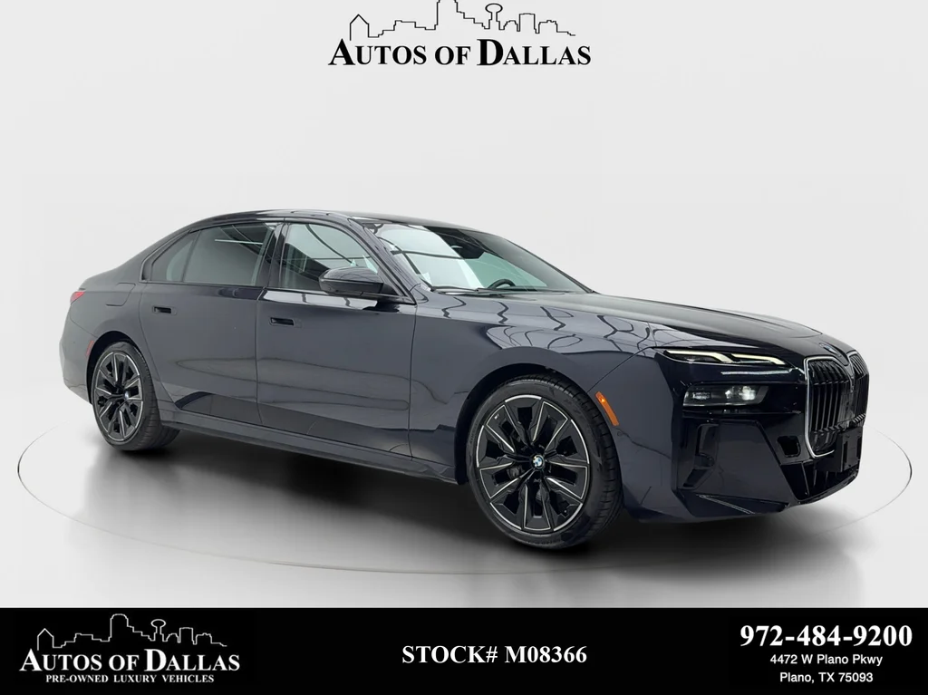 Used 2023 Black BMW 740i image 1