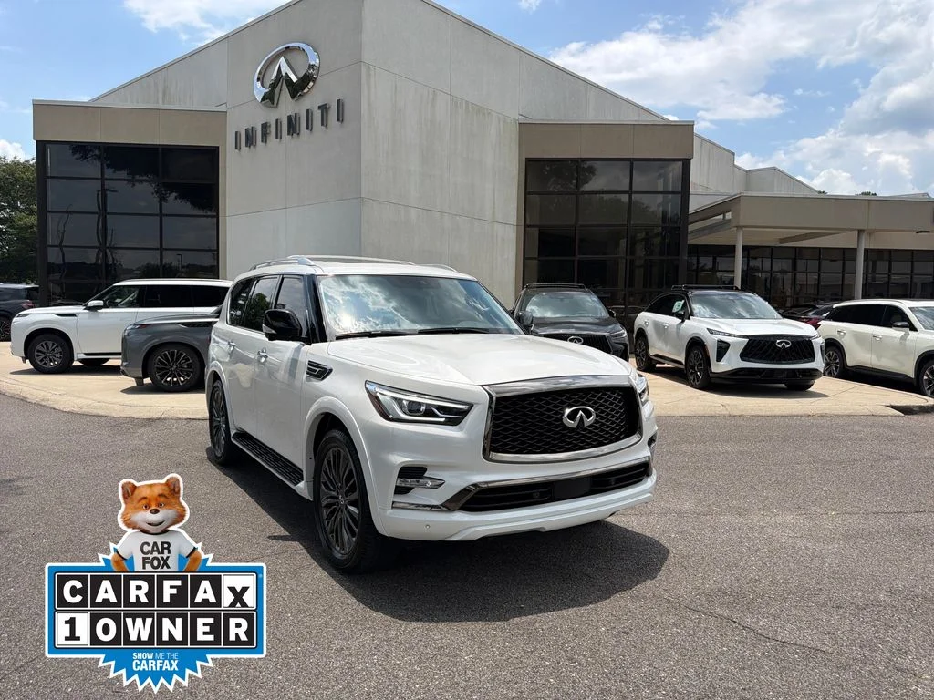 Certified Used 2023 Moonstone White INFINITI Premium Select image 1