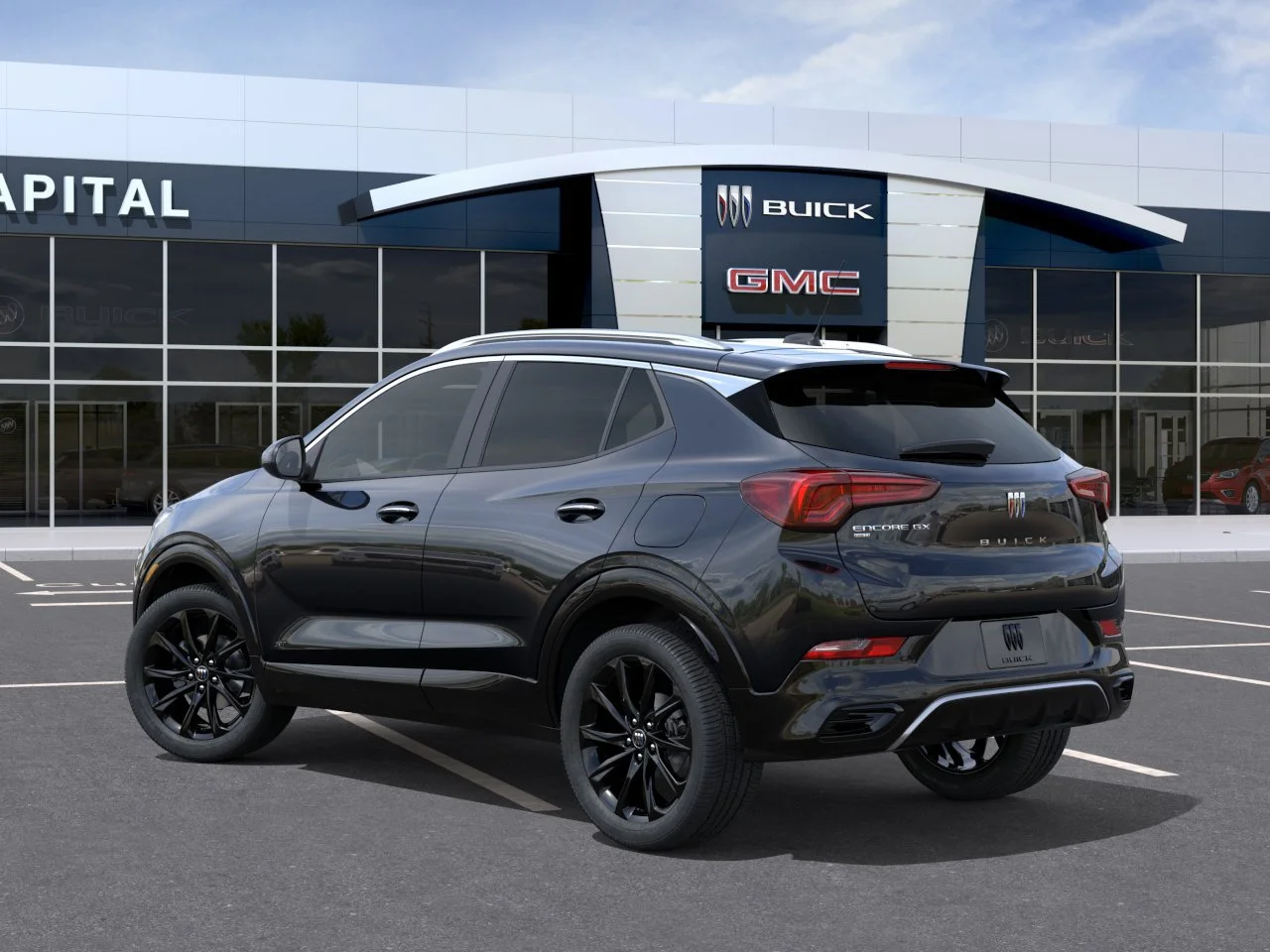 New 2026 Ebony Twilight Metallic Buick Sport Touring AWD image 4