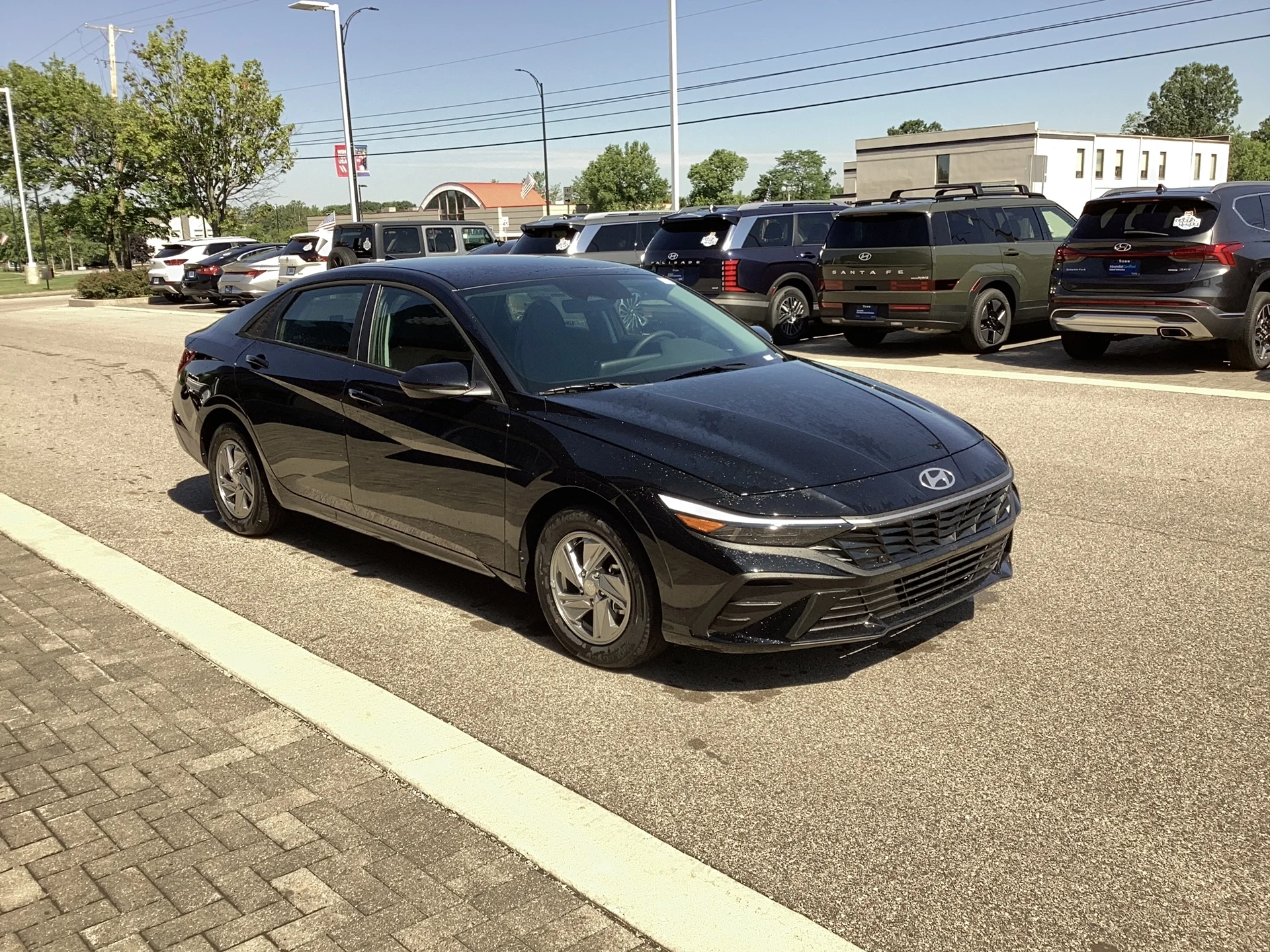 New 2026 Abyss Black Pearl Hyundai SE image 6