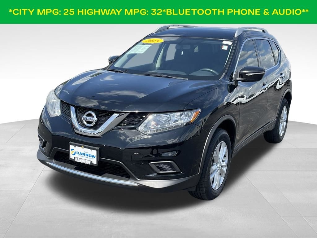 Used 2015 Nissan Rogue SV with VIN KNMAT2MVXFP584811 for sale in Norton, OH