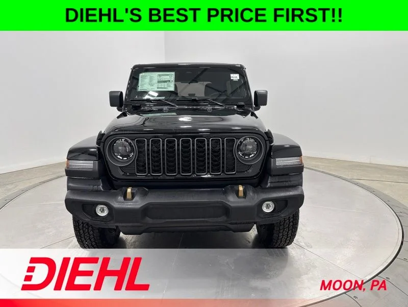 New 2026 Black Clear-Coat Exterior Paint Jeep 85th Anniversary Edition image 2