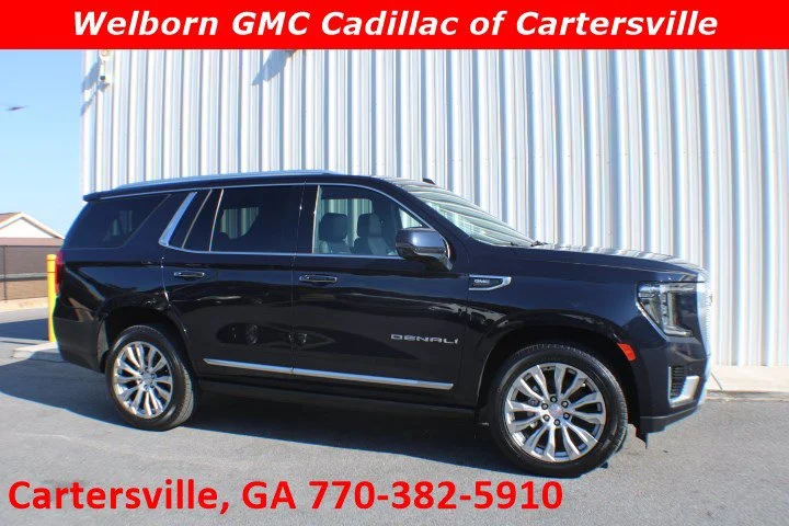 Certified Used 2023 MIDNIGHT BLUE METALLIC GMC Denali image 1