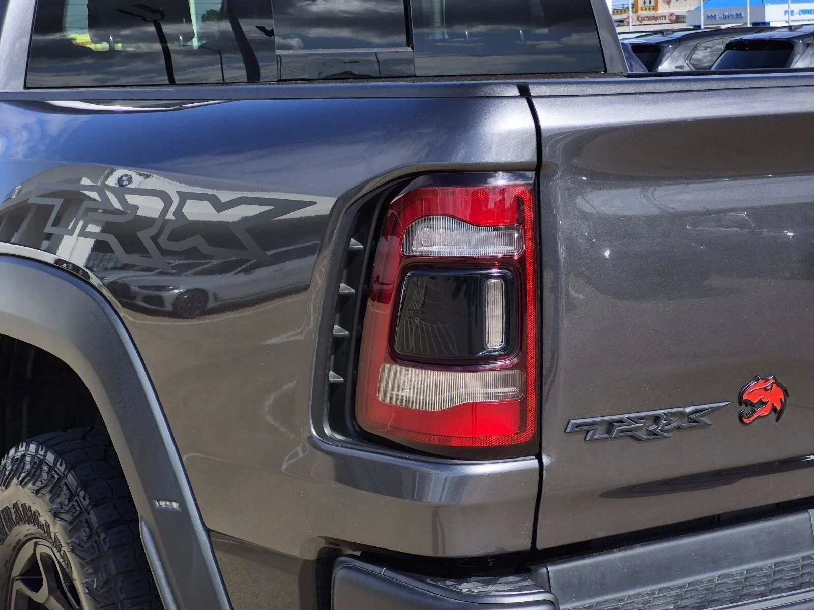 Used 2022 Granite Crystal Metallic Clearcoat Ram TRX image 11