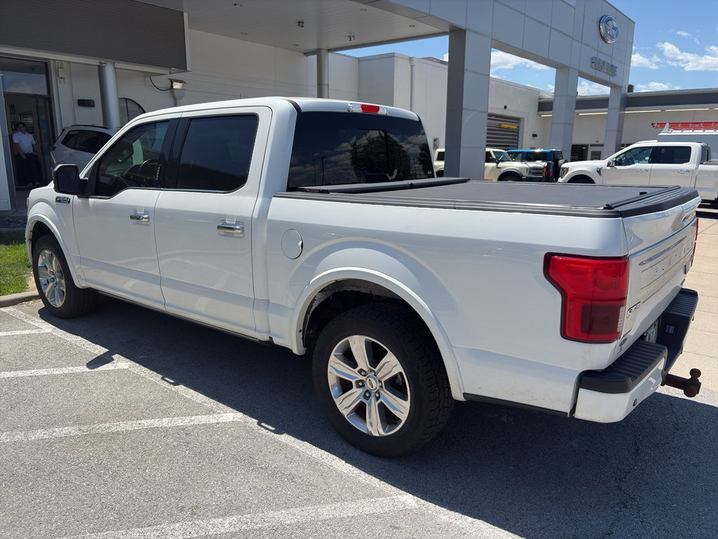 Used 2020 Star White Metallic Tri-Coat Ford Platinum image 3