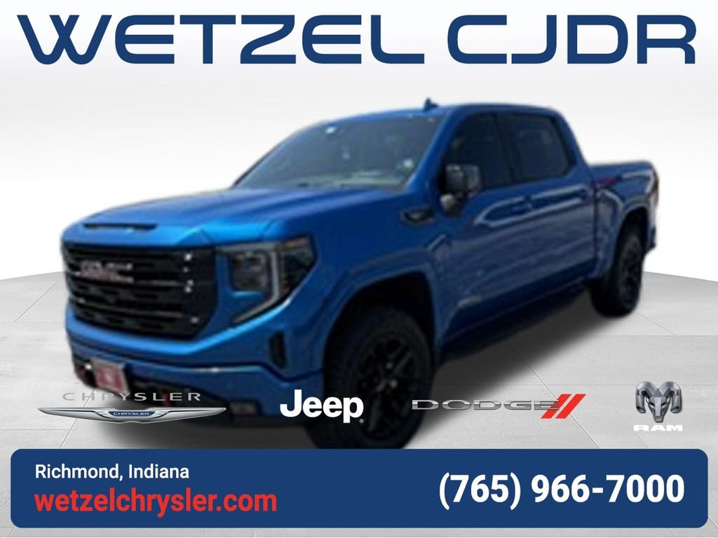 Used 2023 Blue GMC AT4 image 1